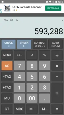 CITIZEN Calculator android App screenshot 4